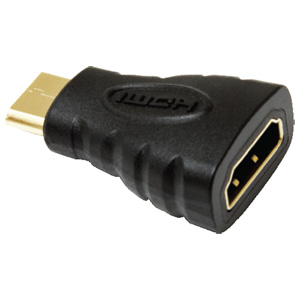 REXANT 17-6801 переходник HDMI гнездо - HDMI mini  штекер GOLD (10/500) п/ос оптом