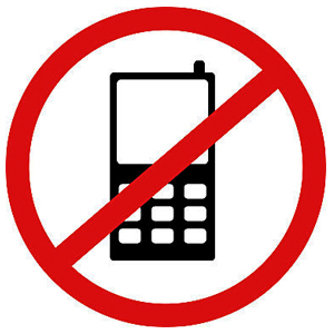 REXANT 56-0042 запрещающий знак "Использование мобильных телефонов запрещенно" п/ос										 оптом
