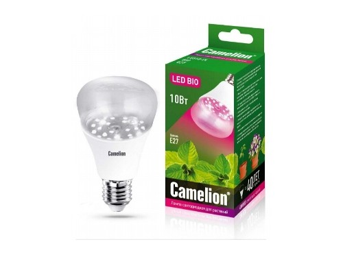 Camelion лампа ДЛЯ РАСТЕНИЙ LED10-PL/BIO/E27  220В BrightPower  1/10 оптом