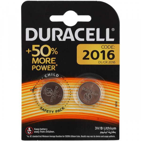 Duracell батарейка 2016  2бл.\10\100 оптом