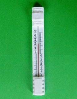 термометр оконный ТСН-42 на "липучке" (пакет) -50°C +50°C (1/100)   оптом