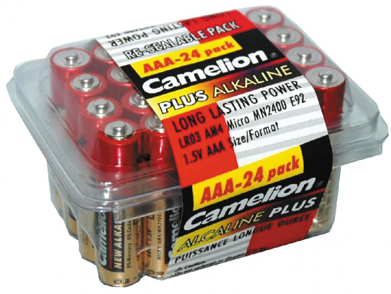 Camelion батарейка LR-3 Plus Alkaline PB-24 (пласт.кор.) 24/144/576 оптом