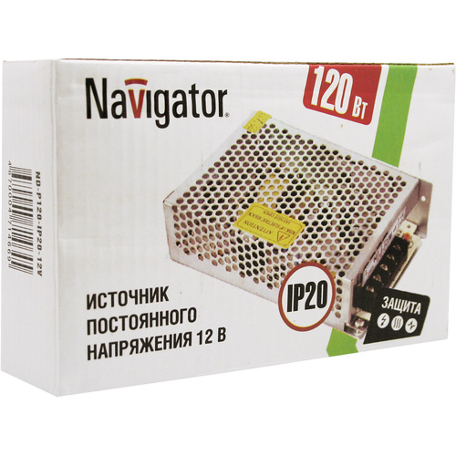Navigator драйвер IP20 120W-12V 71466 п/ос оптом