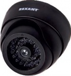 REXANT 45-0230 муляж внутренней купольной камеры видеонаблюдения с  вращающимся объективом  оптом