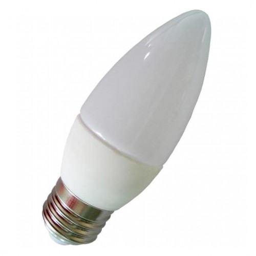 Ergolux лампа C35  LED7-/3000K/E27 СВЕЧА светод. 10/100 оптом