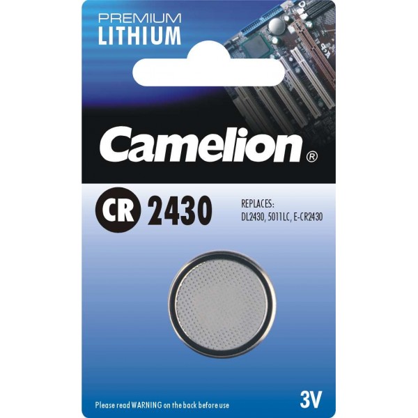 Camelion батарейка CR2430  1бл./10/1800/50! оптом