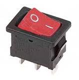 REXANT 36-2131 Выкл. клавишный 250V 6А (3с) ON-ON красный Mini (RWB-202,SC-768) (10) оптом