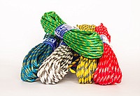 Веревка плетеная п/п  6мм (20м) цветная оптом